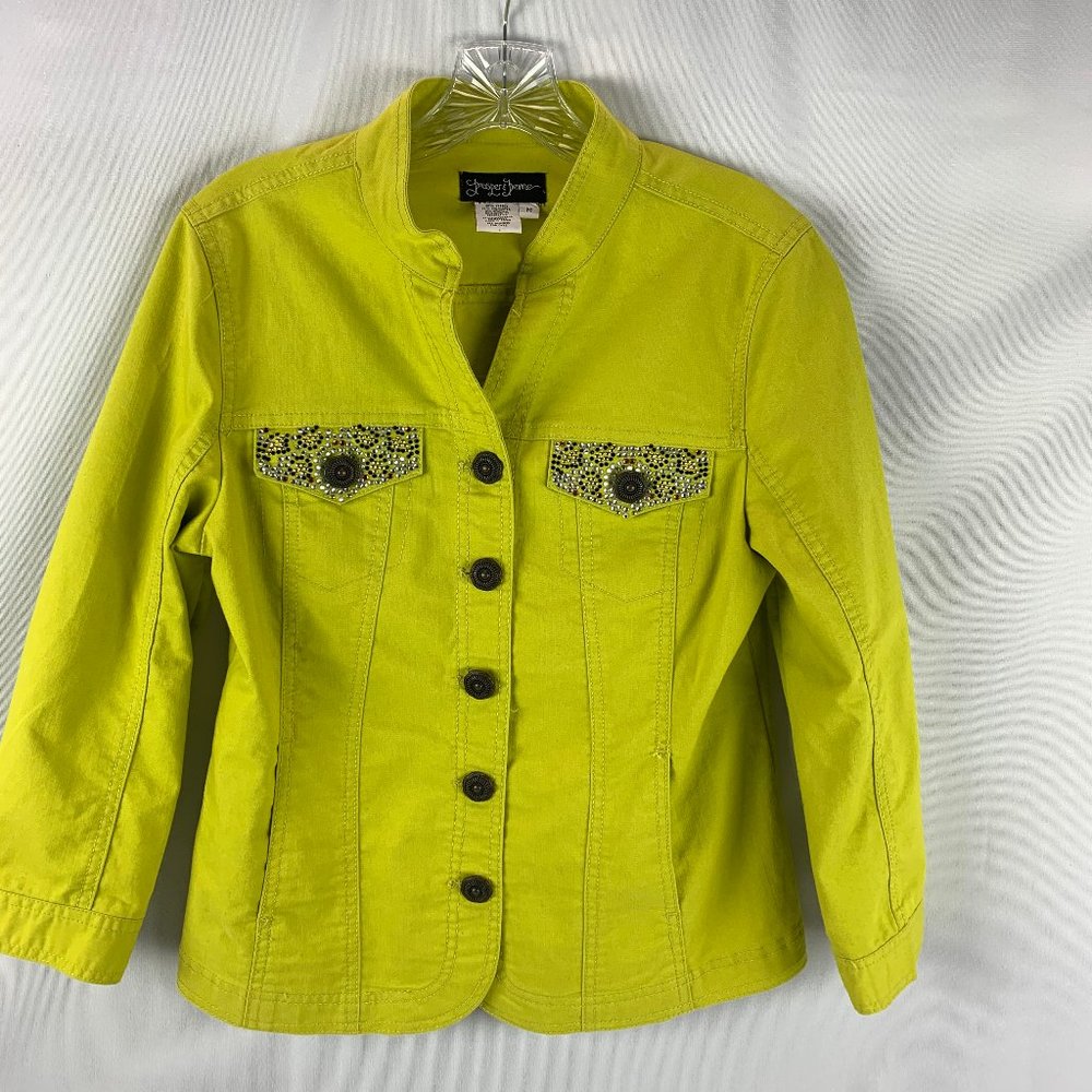 Prosper & Design Embellished Denim Jacket